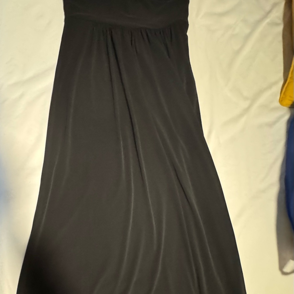 Ann Taylor Classic Black Strapless Dress